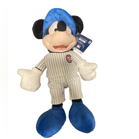 Chicago Cubs Disney Mickey Mouse Plush Character from 2011, Tags Intact! - Picture 2 of 10